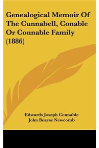 Genealogical Memoir Of The Cunnabell, Conable Or Connable Family (1886)