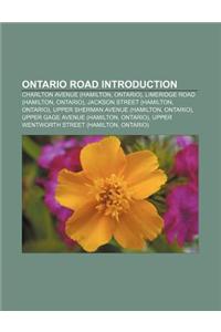 Ontario Road Introduction