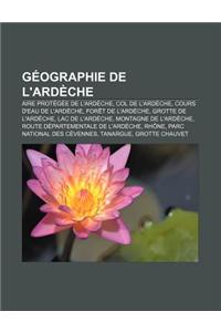 Geographie de L'Ardeche