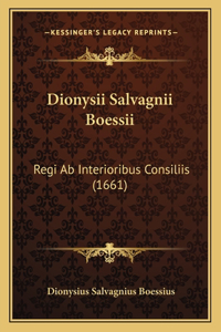 Dionysii Salvagnii Boessii