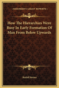 How The Hierarchies Were Busy In Early Formation Of Man From Below Upwards