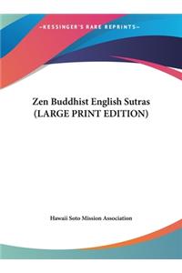 Zen Buddhist English Sutras