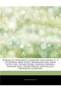 Articles on Burials at Fremantle Cemetery, Including