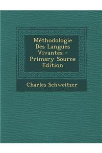 Methodologie Des Langues Vivantes