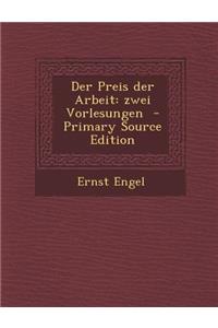 Der Preis Der Arbeit
