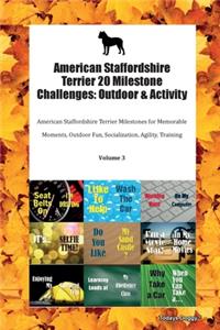 American Staffordshire Terrier 20 Milestone Challenges