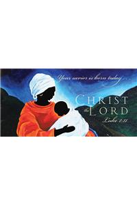 Christ the Lord Christmas Nativity Offering Envelope 2014 (Pkg of 50)