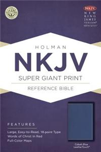 Super Giant Print Reference Bible-NKJV