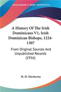 History Of The Irish Dominicans V1, Irish Dominican Bishops, 1224-1307