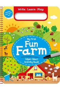 My First Fun Farm: Wipe-Clean Activity Book