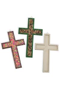Vacation Bible School Vbs 2018 Rolling River Rampage Raised Edge Wood Craft Cross: Experience the Ride of a Lifetime With God! - Package of 12