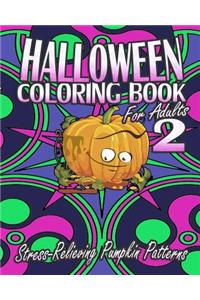 Halloween Coloring Book For Adults 2