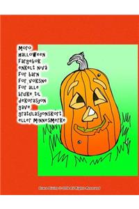 moro halloween fargebok enkelt nivå for barn for voksne for alle bruke til dekorasjon gave gratulasjonskort eller minnesmerke