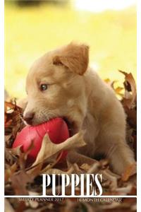 Puppies Weekly Planner 2017