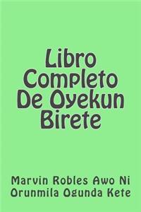 Libro Completo De Oyekun Birete