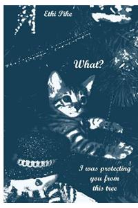 What? - Things Cats Say Notebook / Extended Lines / Soft Matte Cover