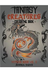 Fantasy Creatures Coloring Book