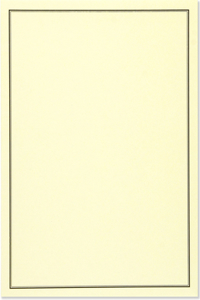 Boxed Stationery Set Black & Cream