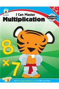 I Can Master Multiplication, Grades 3-4