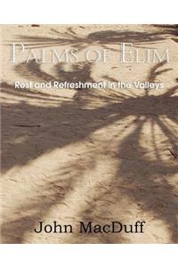 Palms of Elim, Rest and Refreshment in the Valleys