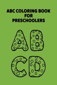 ABC Coloring Book For Preschoolers