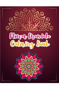 Flower Mandala Coloring Book