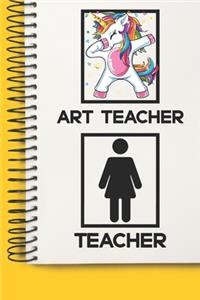 Art Teacher Awesome unicorn Tutor Gift For Best Art Teacher A beautiful personalized