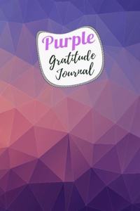 Purple Gratitude Journal