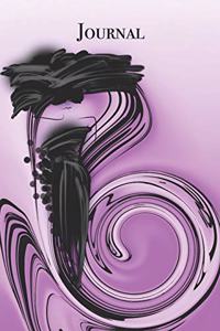 Stylishly Designed Journal in Pink and Black