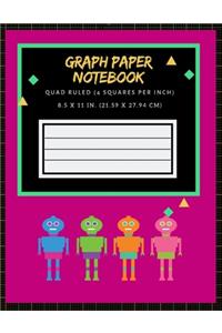 Graph Paper Composition Notebook