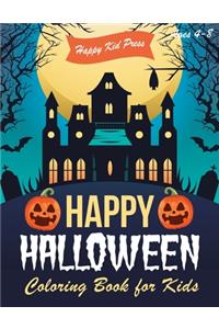 Happy Halloween Coloring Book
