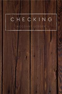 Checking Account Ledger
