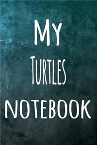My Turtles Notebook