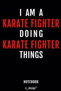 Notebook for Karate Fighters / Karate Fighter