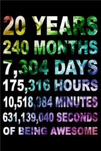 20 Years Of Being Awesome