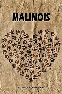 Malinois Notizbuch für Hundehalter