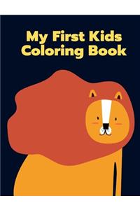 My First Kids Coloring Book