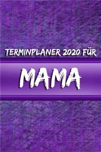Terminplaner 2020 für Mama