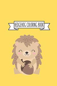 Hedgehog Coloring Book