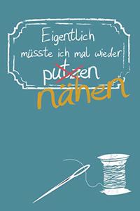 Notizbuch Hand Made und Nähen