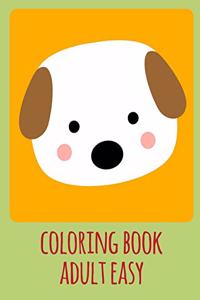 coloring book adult easy