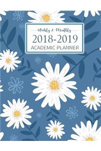2018-2019 Academic Planner Weekly And Monthly