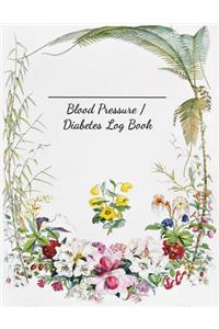 Blood Pressure / Diabetes Log Book