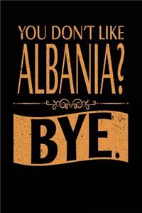 You Don't Like Albania? Bye.