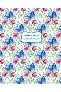 2018-2019 15 Month Planner