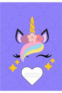Unicorn softcover Notebook