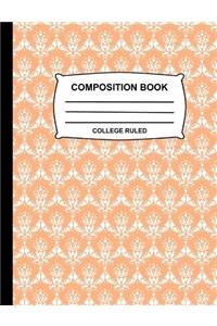 College Ruled Composition Book