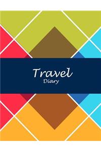 Travel Diary: Art Classic Triangle, 2019 Calendar Trip Planner, Personal Traveler's Notebook 8.5 X 11 Travel Log, to Do List