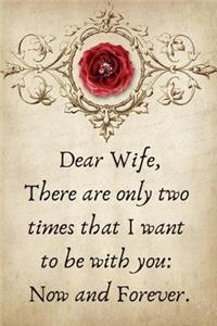 Dear Wife, There Are Only Two Times That I Want to Be with You