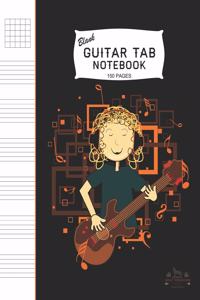 Blank Guitar Tab Notebook